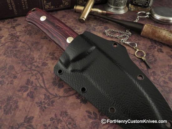 Dan Crotts - Custom Modified Drop Point - Kingwood - Flat Ground - Image 6