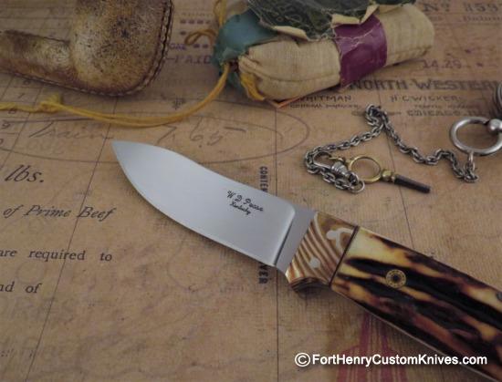 WD Pease - Custom Semi Skinner - Sambar Stag - Mokume - Image 2