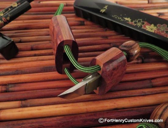 Raymond Johnson - Custom Kiridashi - Wooden Narra Sheath - Image 4