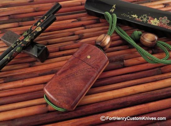 Raymond Johnson - Custom Kiridashi - Wooden Narra Sheath - Image 6