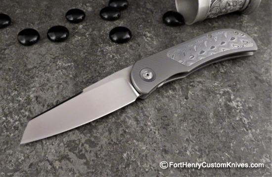 Trevor Burger - LEXK CFL Front Flipper - Damasteel Inlay - Image 2