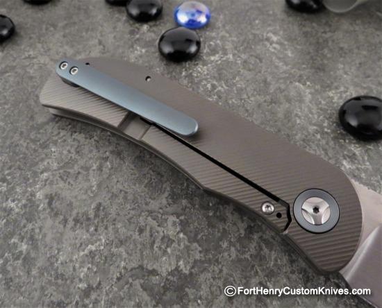 Trevor Burger - LEXK CFL Front Flipper - Damasteel Inlay - Image 6
