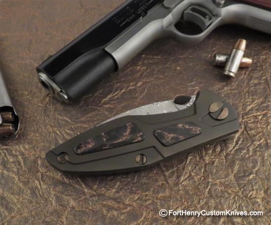 Alexander Cheburkov - Toucan - Copper Shred - Stainless Damascus - Image 2