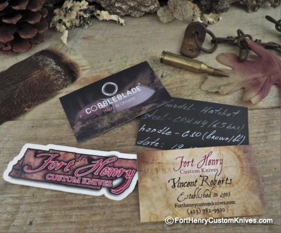 COBBLE Blade - Beastly Forest Hatchet - CPM M4 - Image 8