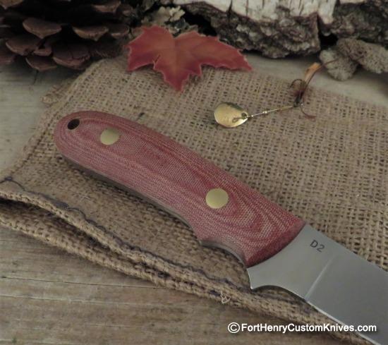 Bob Dozier - Rare Custom Filet Knife - Flat Ground - Canvas Micarta - Image 4