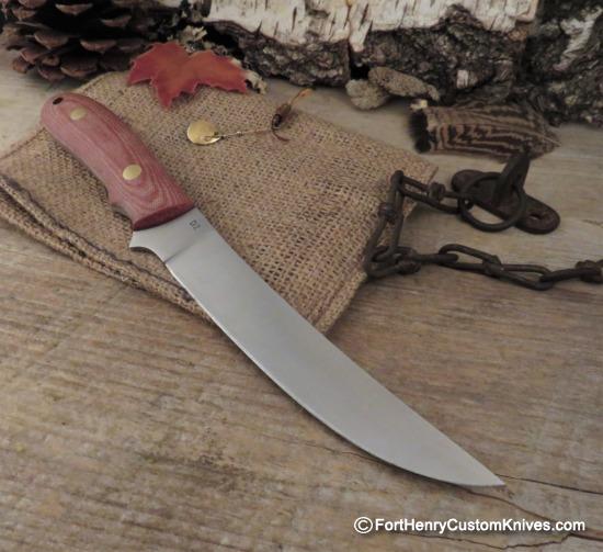 Bob Dozier - Rare Custom Filet Knife - Flat Ground - Canvas Micarta - Image 5
