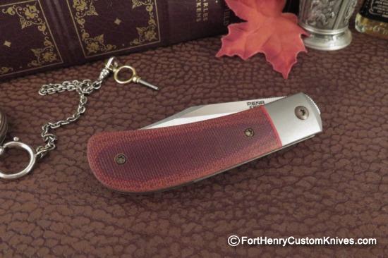 Enrique Pena - X Series - Lanny's Clip - Customized - WWII Micarta - Image 2