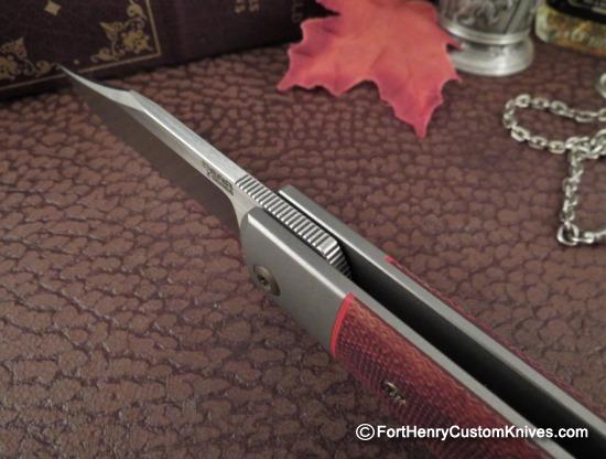 Enrique Pena - X Series - Lanny's Clip - Customized - WWII Micarta - Image 4