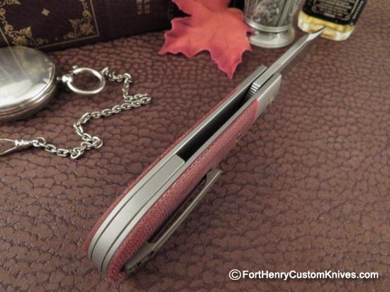 Enrique Pena - X Series - Lanny's Clip - Customized - WWII Micarta - Image 5