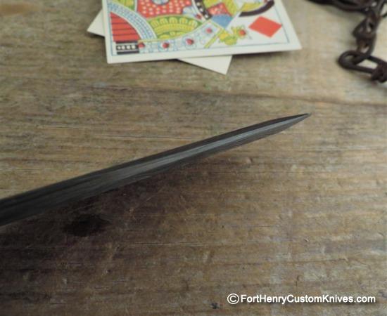 Herb Derr - Gamblers Vest Bowie - Fossilized Mammoth Bone - Image 4