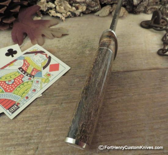 Herb Derr - Gamblers Vest Bowie - Fossilized Mammoth Bone - Image 5