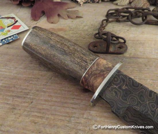 Herb Derr - Gamblers Vest Bowie - Fossilized Mammoth Bone - Image 6