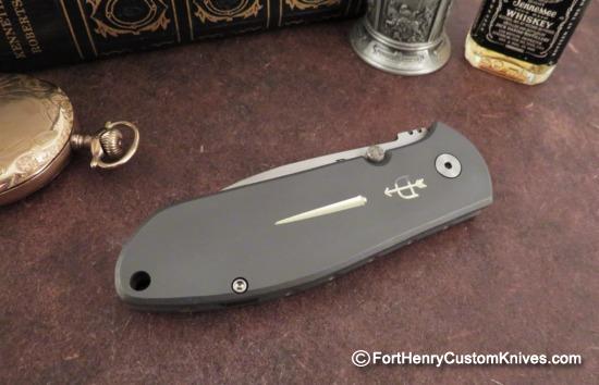 Bob Dozier - Rare Custom Titanium Folder - Wharcliffe - Image 2