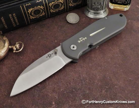 Bob Dozier - Rare Custom Titanium Folder - Wharcliffe