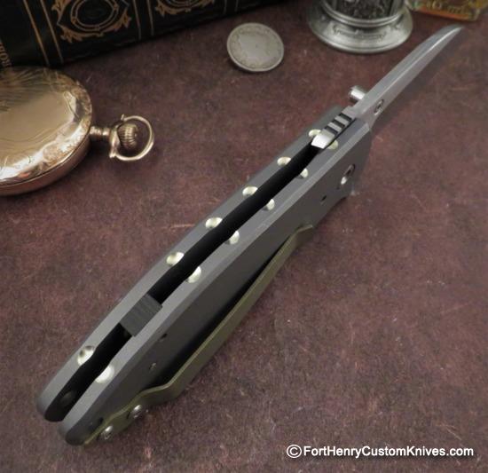 Bob Dozier - Rare Custom Titanium Folder - Wharcliffe - Image 5