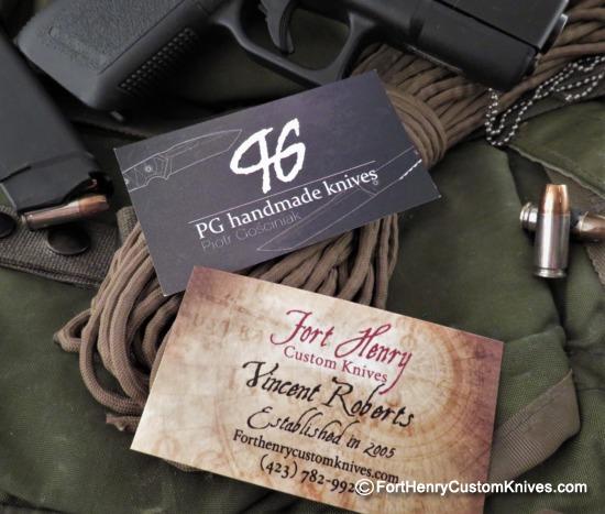 Piotr Gosciniak / PG Knives - Custom Cayman - OD Green - Image 7