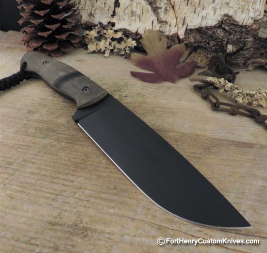 Tomasz Dziubinski - Custom XL Widow - Camp Knife