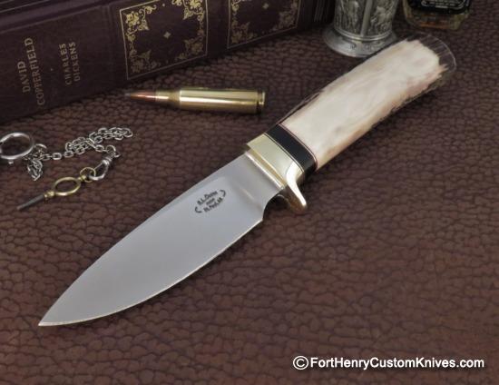 Bob Dozier - Custom Sambar Stag - Clip Point Hunter