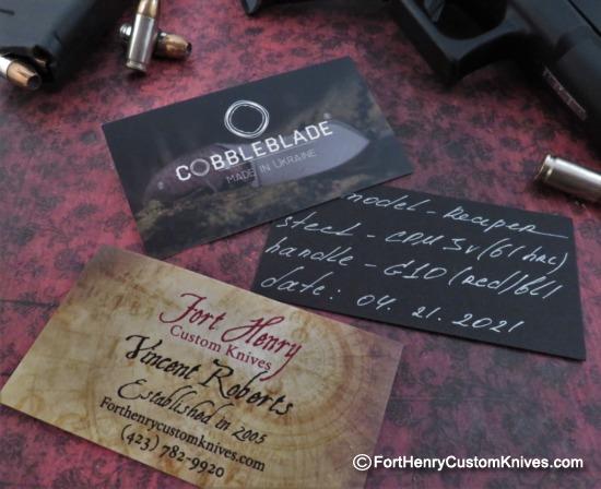 COBBLE Blade - NEW Model - The Reaper - CPM 3V - Image 7