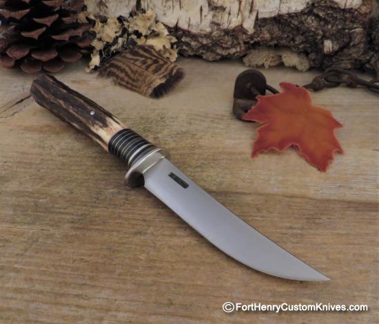 Mike Malosh - Rare Bird N Trout - Hand Forged - Sambar Stag