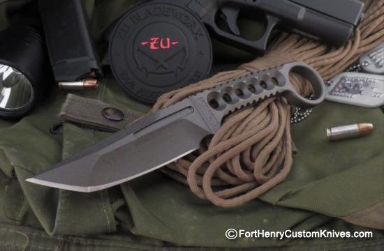 ZU Bladeworx - RONIN - Tactical K-Bit Tanto - Sniper Grey - Image 5