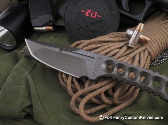 ZU Bladeworx - RONIN - Tactical K-Bit Tanto - Sniper Grey - Image 2