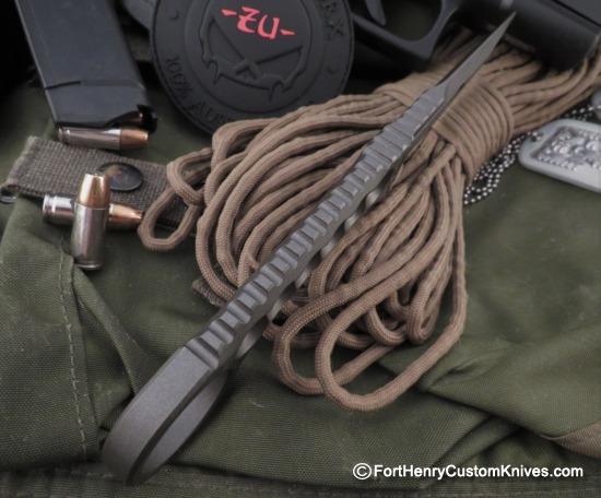ZU Bladeworx - RONIN - Tactical K-Bit Tanto - Sniper Grey - Image 3