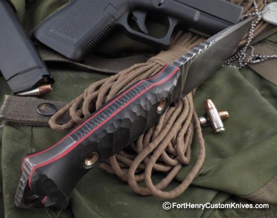 Ken Vehikite / Black Roc Knives - Rare Custom Badger - Image 5