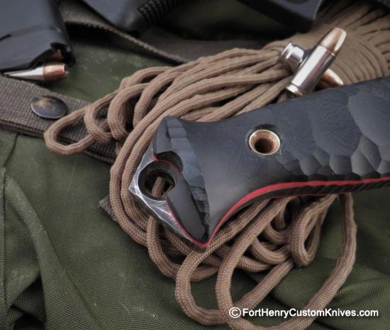 Ken Vehikite / Black Roc Knives - Rare Custom Badger - Image 4