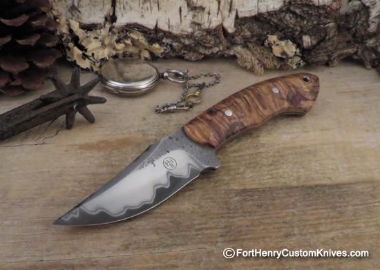 Curt Haaland / Free Hill Blades - San Mai Steel Predator - Hand Forged