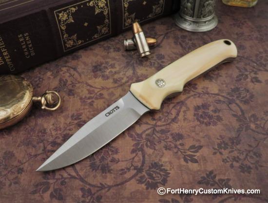Dan Crotts - New Model - Raven - Mammoth Ivory - S30V