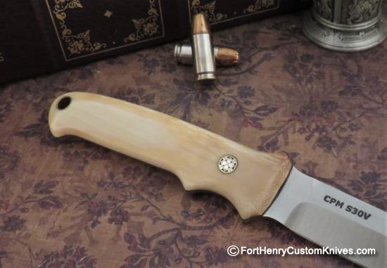 Dan Crotts - New Model - Raven - Mammoth Ivory - S30V - Image 4