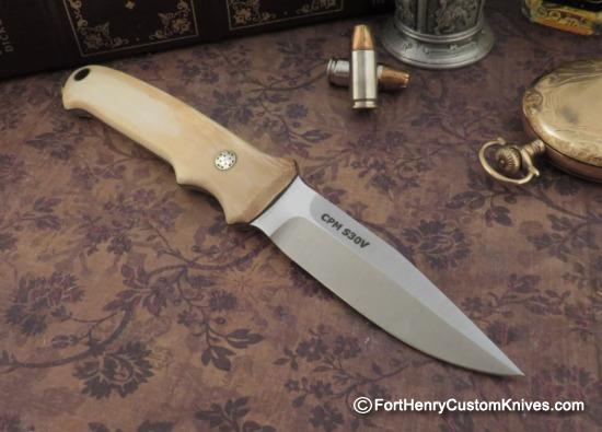 Dan Crotts - New Model - Raven - Mammoth Ivory - S30V - Image 5