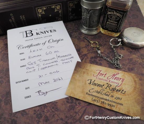 Trevor Burger - LEXK CFL Front Flipper - Mammoth Inlay - Sheepsfoot - Image 8