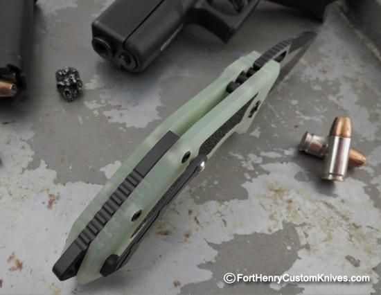 Heretic Knives - L.E. Medusa Auto - Jade G-10 - Elmax - Blade Choice - Image 4