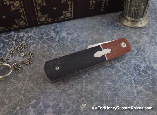 Enrique Pena - Custom Clip Point Barlow - Front Flipper - Image 2