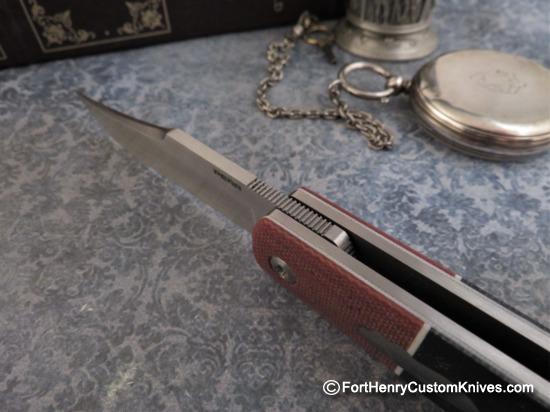 Enrique Pena - Custom Clip Point Barlow - Front Flipper - Image 4