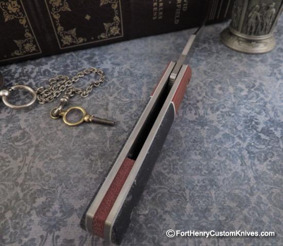 Enrique Pena - Custom Clip Point Barlow - Front Flipper - Image 5