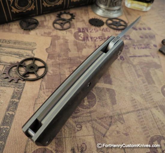 Jared Oeser - Native Flipper - WW II Rag Micarta - Image 10