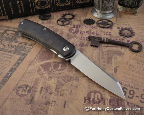 Jared Oeser - Native Flipper - WW II Rag Micarta - Image 5