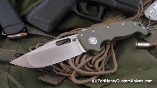Andrew Demko - AD20 - CPM 20CV - Duplex Grind - OD Green