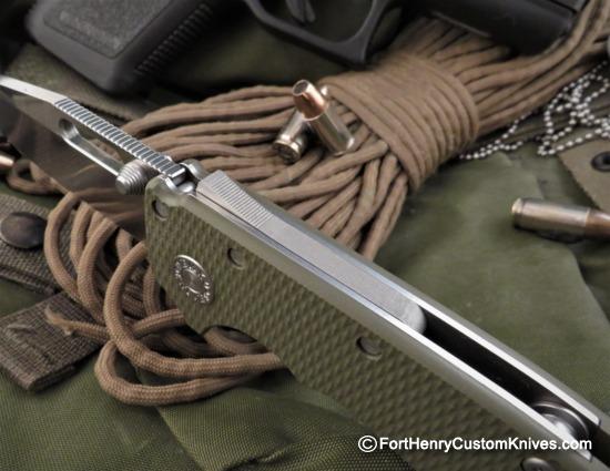 Andrew Demko - AD20 - CPM 20CV - Duplex Grind - OD Green - Image 4