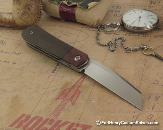 Enrique Pena - Custom Raptor - Front Flipper - Micarta - Image 7