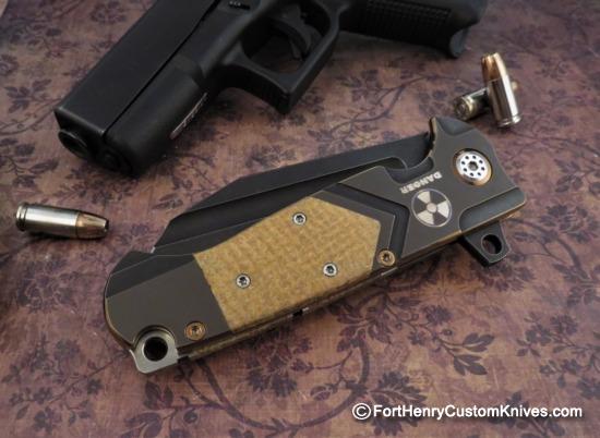 Andre de Villiers - Custom Butcher Variant - Kevlar - M390 - Image 2