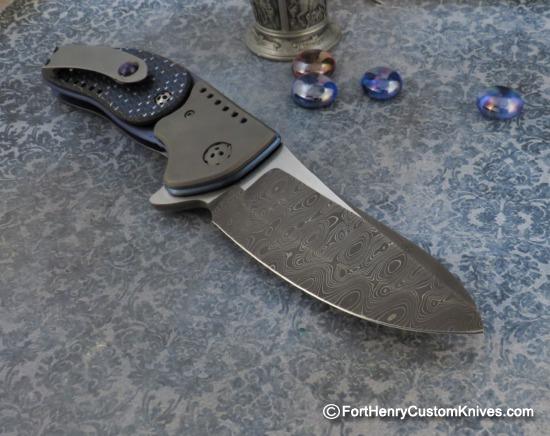 Allen Elishewitz - Presentation Jekyll Flipper - Nichols Stainless Damascus - Image 6
