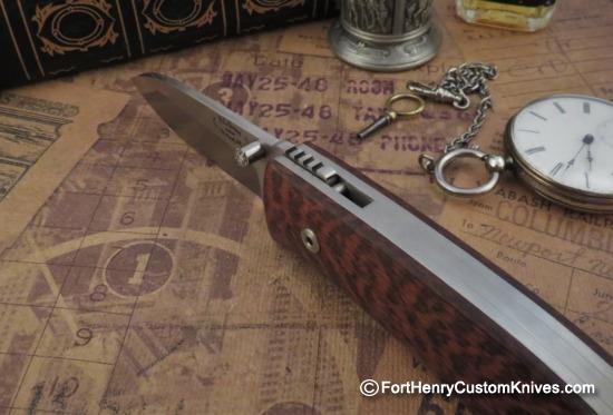 Bob Dozier - Folding Hunter - Snakewood - Image 4