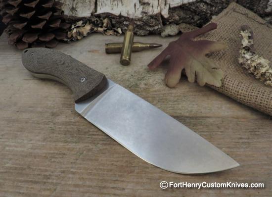 Matt Caldwell -  Model 2/5 Ltd - Green Canvas Micarta - Discontinued - Image 5