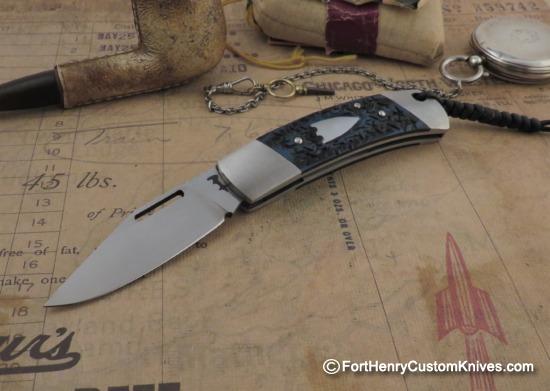Riaan Ras Knives - Custom Slip Joint - Micarta