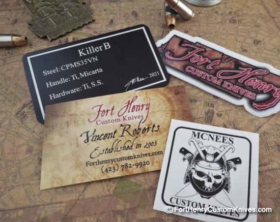 Mcnees Custom Knives - Custom Killer B - S35VN - Image 7