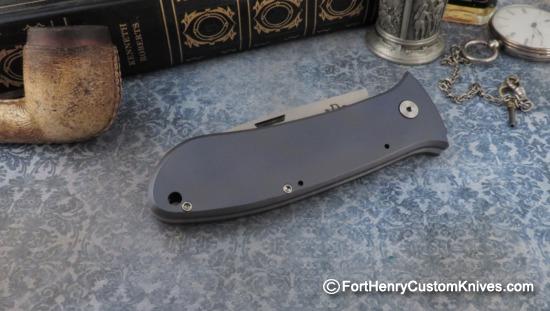 Bob Dozier - RARE Custom Folding Hunter - Slip Joint - D2 - Image 2